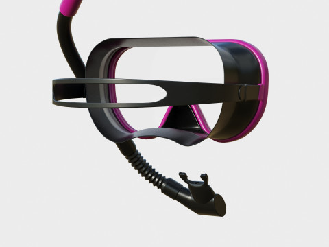 Diving Mask 3D मॉडल