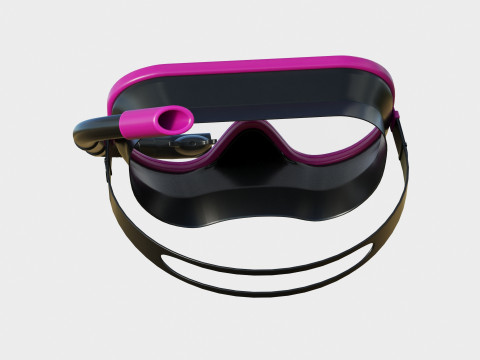 Diving Mask 3D मॉडल