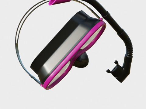 Diving Mask 3D मॉडल