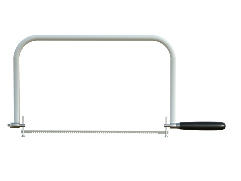 Coping Saw Black 3D 模型