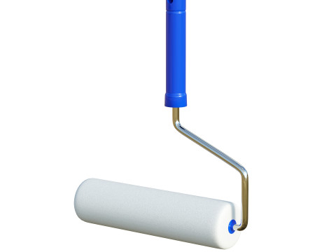 Paint Roller 3D Model