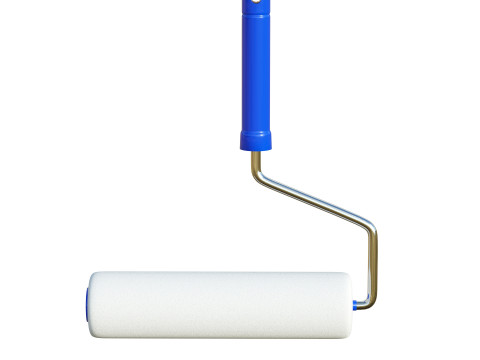 Paint Roller 3D Model