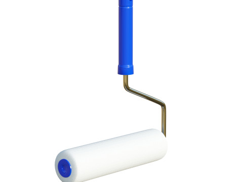 Paint Roller 3D Model