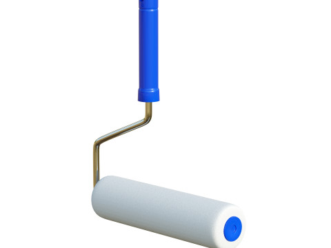 Paint Roller 3D Model