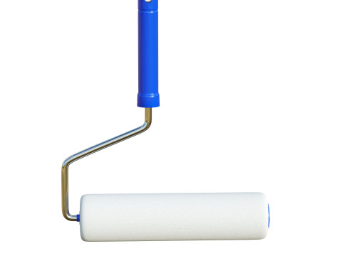 Paint Roller 3D Model