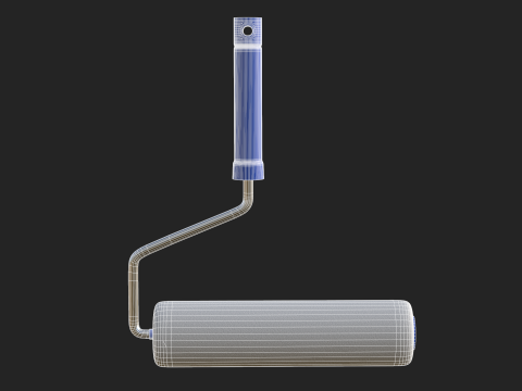Paint Roller 3D Model