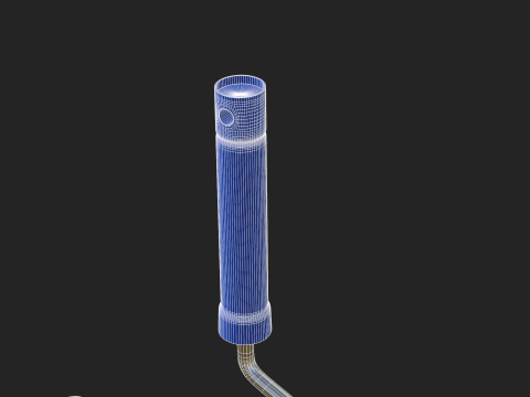 Paint Roller 3D Model