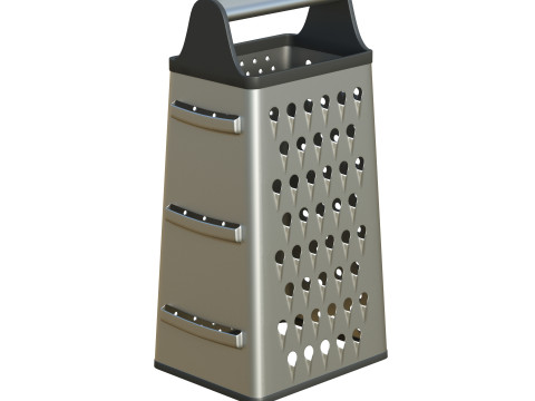 Kitchen Grater 3D Model