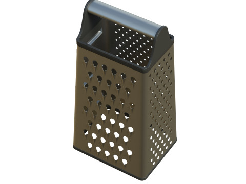 Kitchen Grater 3D Model