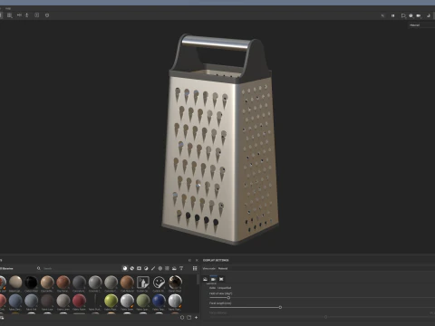 Kitchen Grater 3D Model