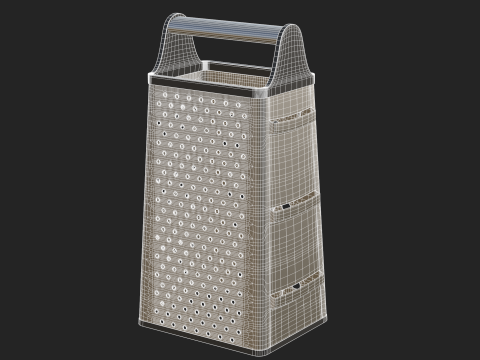 Kitchen Grater 3D Model
