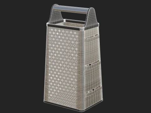 Kitchen Grater 3D Model