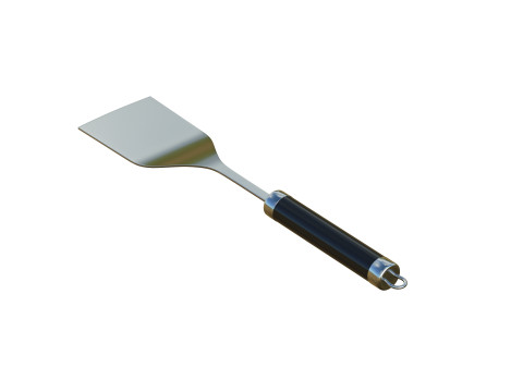 Spatula Black 3D Model