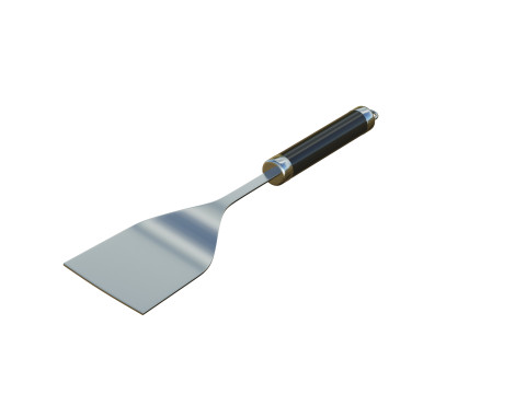 Spatula Black 3D Model