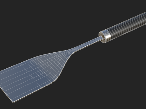 Spatula Black 3D Model