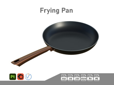 Frying Pan 3D Model