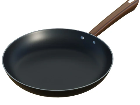 Padella Modello 3D