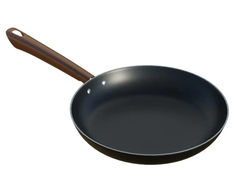 Padella Modello 3D