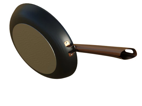 Padella Modello 3D