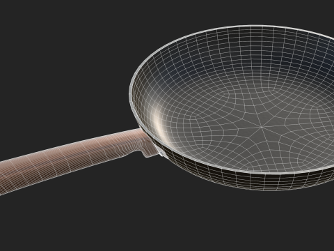 Frying Pan 3D 模型
