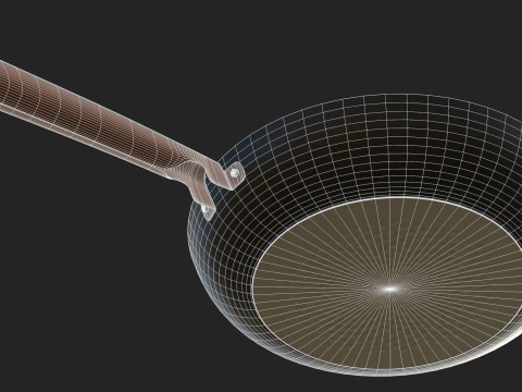 Padella Modello 3D