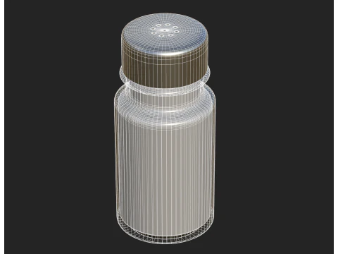 Salt Shaker 3D Model