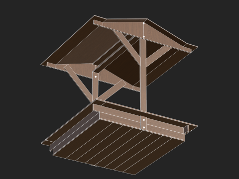 Playground Sandbox Modello 3D
