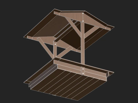 Playground Sandbox 3D Model