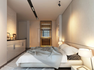 apartment qhtap4 rooms 3d scene 3D Model