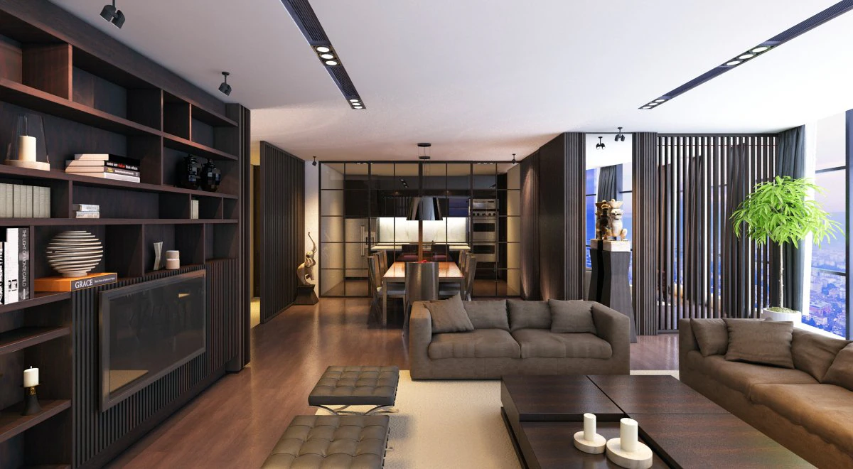 ew penthouse 3d scene 3D Model .c4d .max .obj .3ds .fbx .stl .blend 