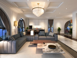 vctt livingroom 3Dモデル