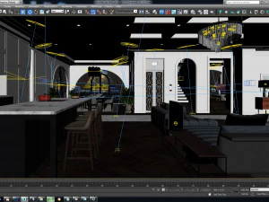 リビングルーム 3Dモデル