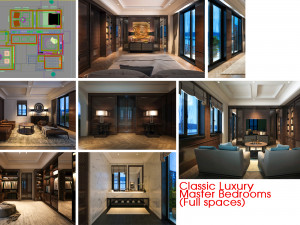 vctt full rooms collection 3Dモデル