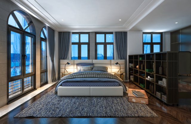 vctt 3st boy bedroom 3D Model .c4d .max .obj .3ds .fbx .stl .blend 