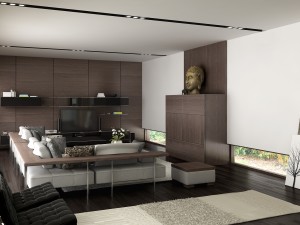 lh livingroom 2 option Model 3D