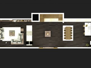 lh livingroom 2 option Model 3D