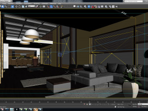 lh livingroom 2 option Model 3D