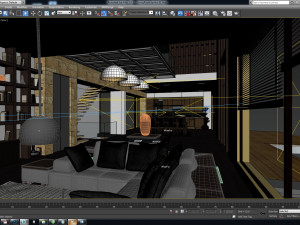 lh livingroom 2 option Model 3D