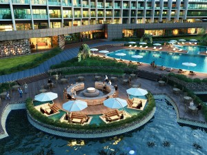 Hotel outdoor 3D Model