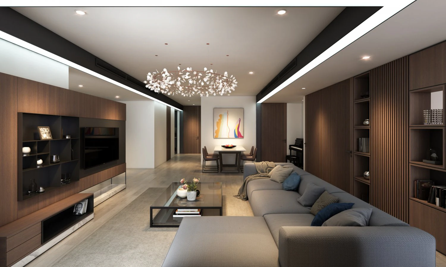 ch livingroom 3D Model .c4d .max .obj .3ds .fbx .stl .blend 