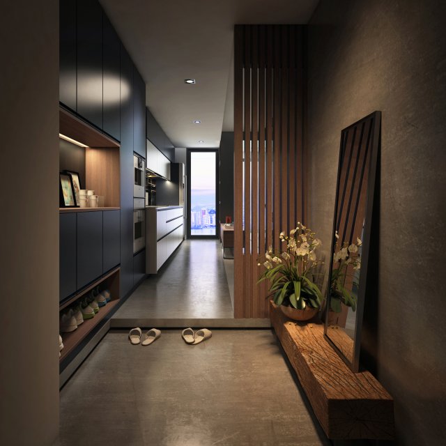 anter room Modello 3D .c4d .max .obj .3ds .fbx .stl .blend 