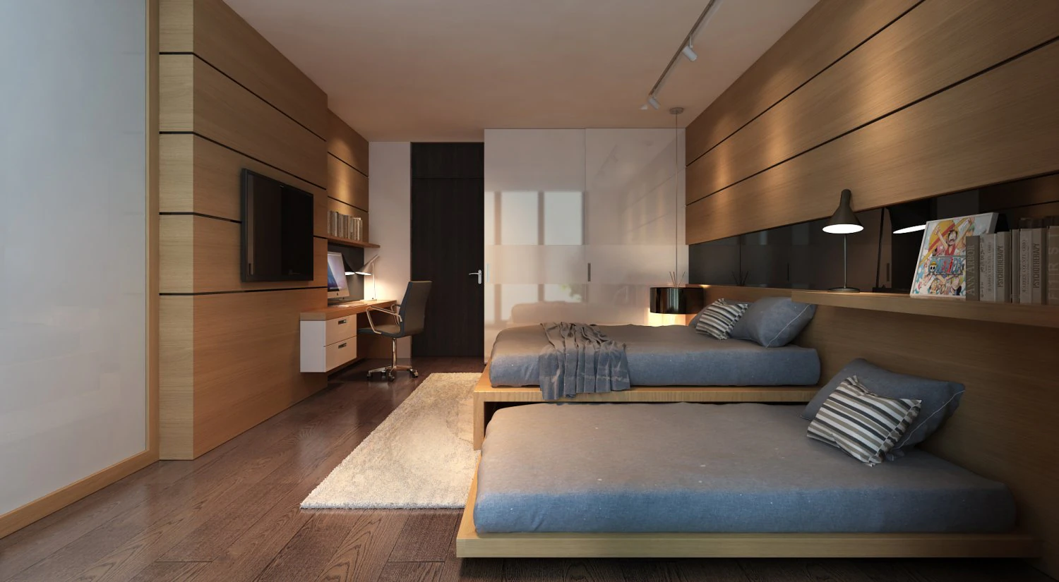 children room 06 3D Model .c4d .max .obj .3ds .fbx .stl .blend 