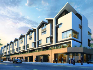 테라스 하우스 컬렉션 3D 모델