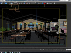 restaurant adat Modelo 3D