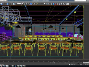 restaurant adat Modelo 3D