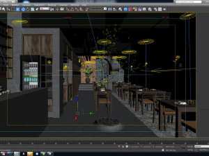 ado restaurant 3D Model
