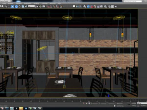 ado restaurant 3D Model