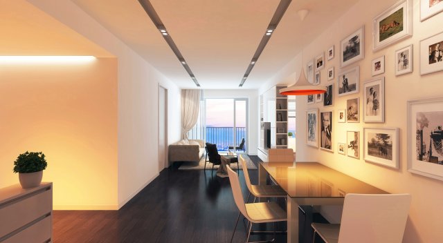 hb apartment interior Model 3D .c4d .max .obj .3ds .fbx .stl .blend 