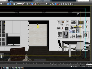 hb apartment interior Model 3D
