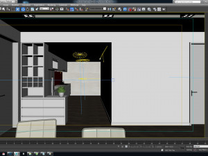 hb apartment interior Model 3D